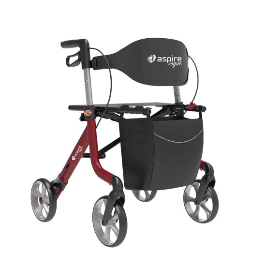 Aspire Vogue Lightweight 2 Seat Walker (Rollator)