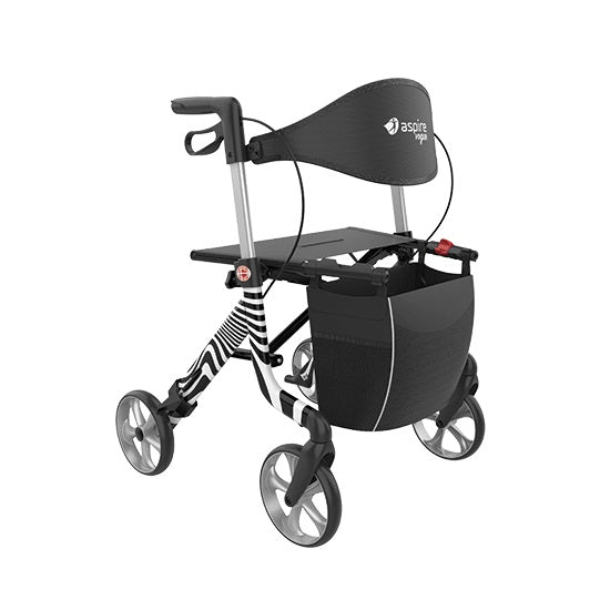 Aspire Vogue Lightweight 2 Seat Walker (Rollator)