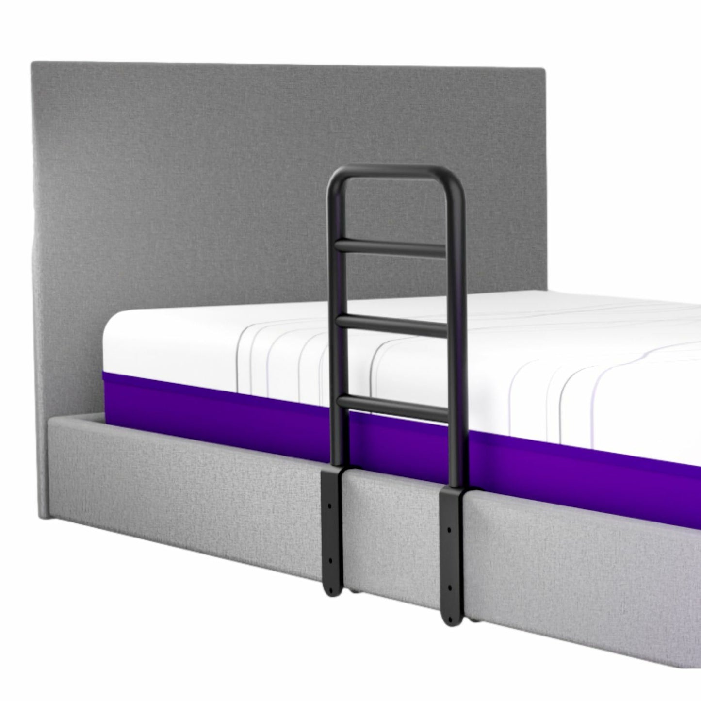 Icare High Side Rail with brackets Black