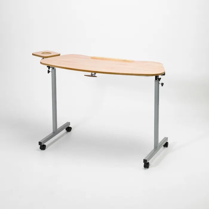 Over Armchair Tilting Table with Side Table