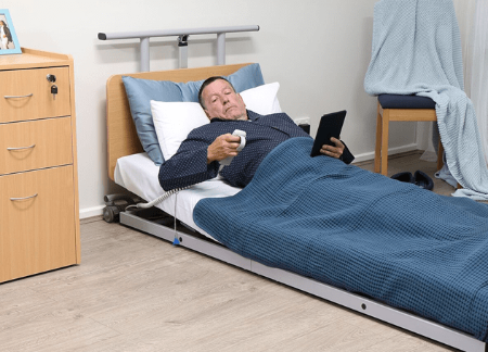 PremiumLift Ultra Low Adjustable Bed SWL 185kg