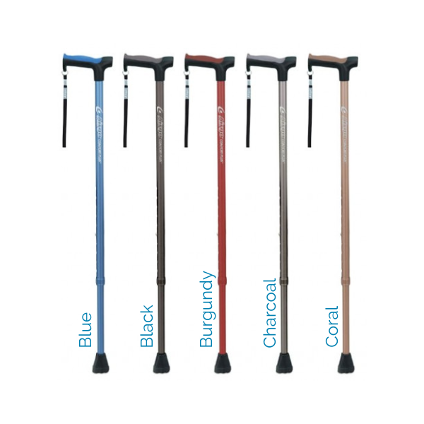 Airgo Comfort Plus Walking Stick with Derby Handle