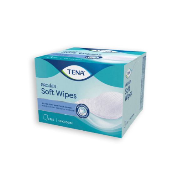 TENA Skin Care Soft Wipe PK 135