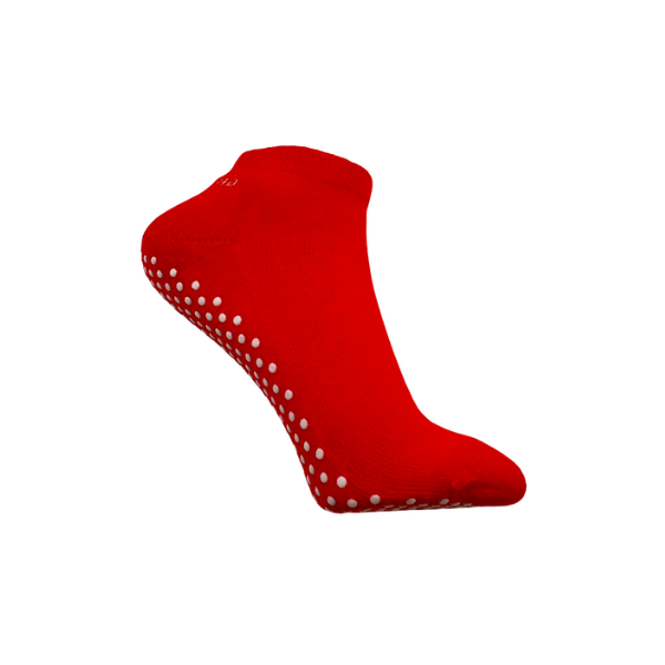 Red non 2025 slip socks