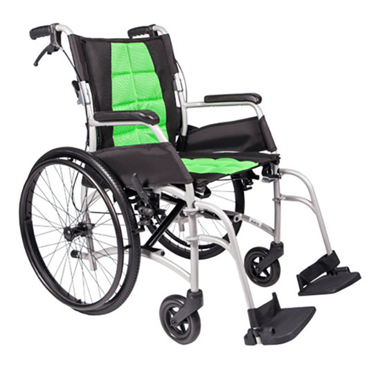 Aspire Dash Self Propelled Wheelchair Green
