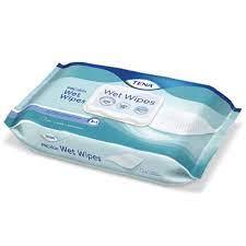 TENA Plastic Free Wet Wipes Pk 48 wipes