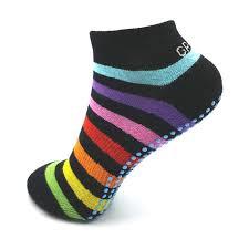 Gripperz Active Anklet Sock Rainbow