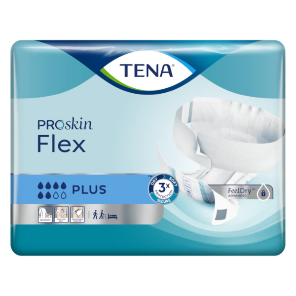 TENA PROskin Flex Belted Briefs - Plus