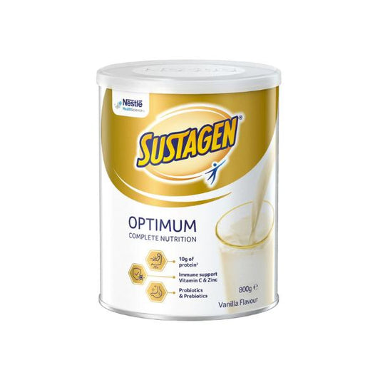 Nestle Sustagen Optimum Vanilla 800g